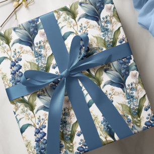 Lily of the Valley and Hawthorn Blommönster Presentpapper
