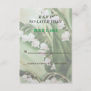 LILY OF THE VALLEY ANPASSADE OSA KORT