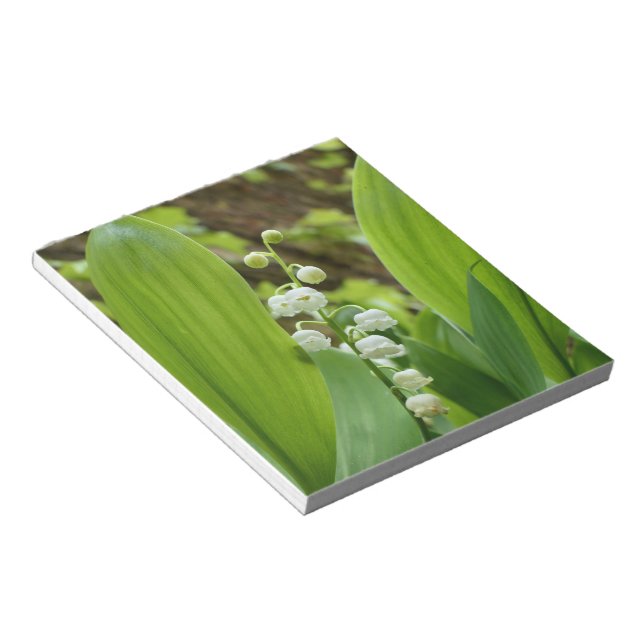 Lily of the Valley Anteckningsblock (Vinklad)