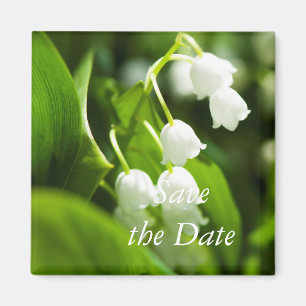 Lily of the valley-blomman magnet