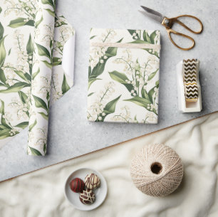 Lily of the Valley Blommig Presentpapper