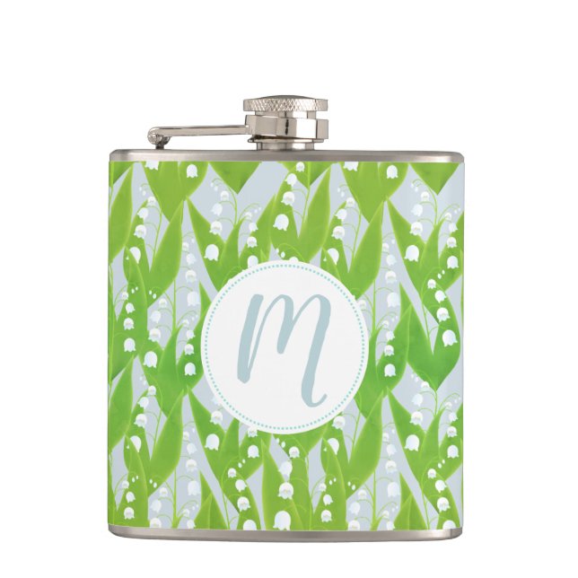 Lily of the Valley-Blommönstret Fickplunta (Framsidan)