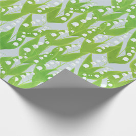 Lily of the Valley-Blommönstret Presentpapper