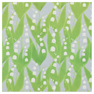 Lily of the Valley-Blommönstret Tyg