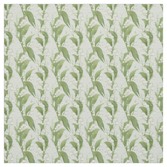 Lily of the Valley Botanical Elegance Tyg (Provkarta)