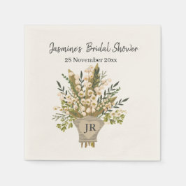 Lily of the Valley Bouquet Möhippa Pappersservett