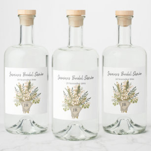 Lily of the Valley Bouquet Möhippa Spritflaskor Etikett