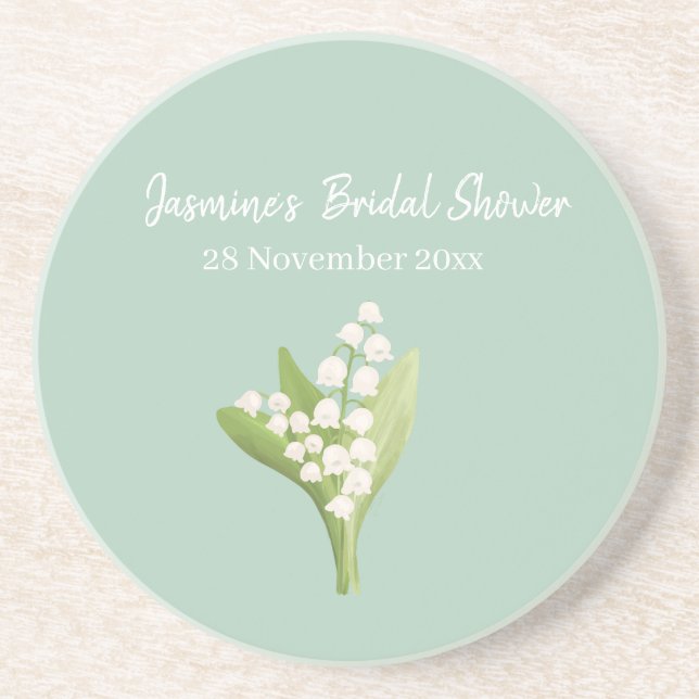 Lily of the Valley Bouquet Möhippa Underlägg (Framsidan)