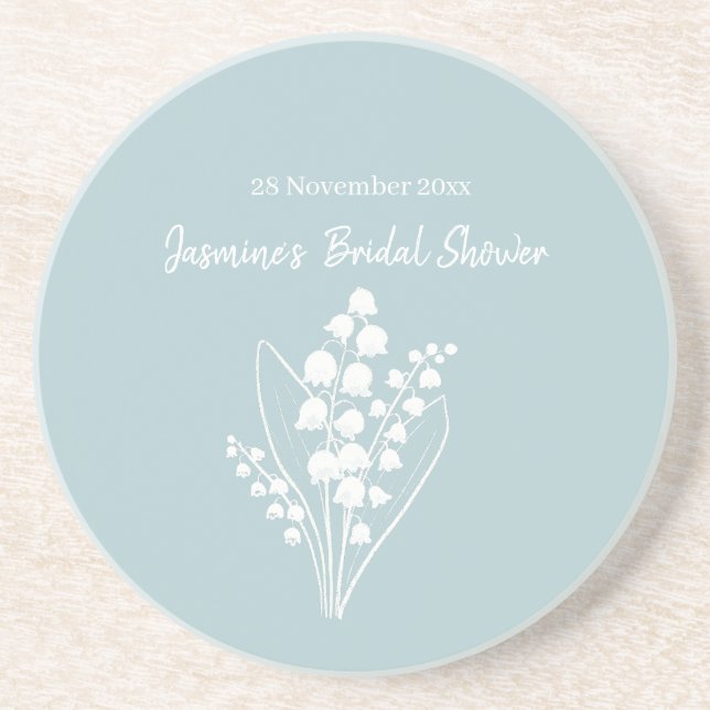 Lily of the Valley Bouquet Möhippa Underlägg (Framsidan)