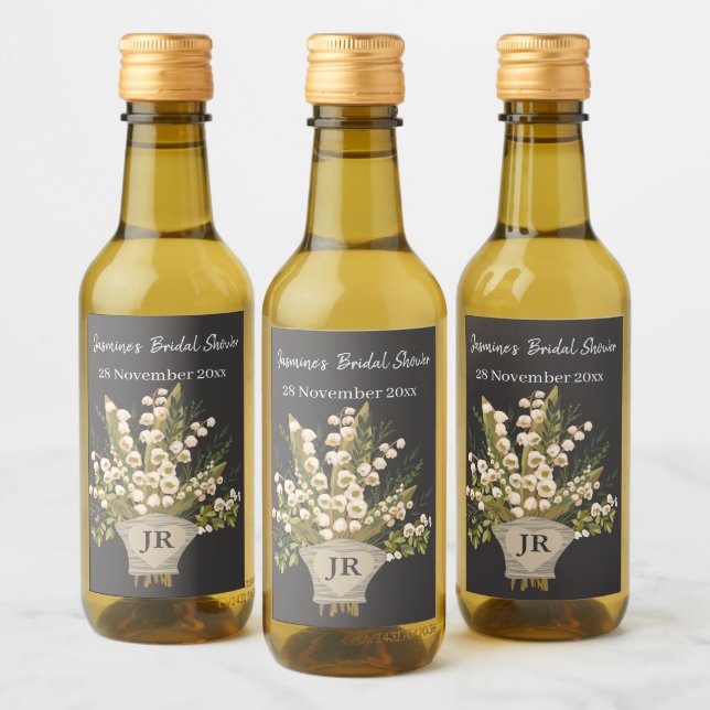 Lily of the Valley Bouquet Möhippa Vinetikett (Flaskor)