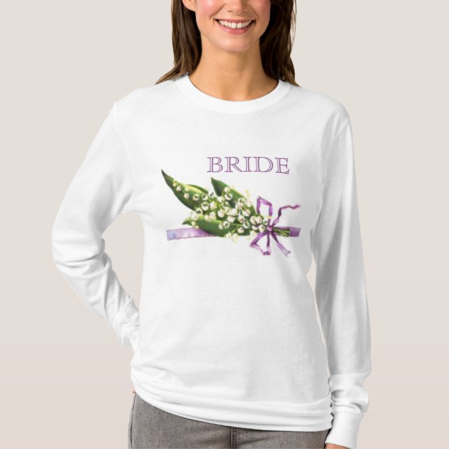 Lily of the Valley BRIDE t-shirt (Framsida)