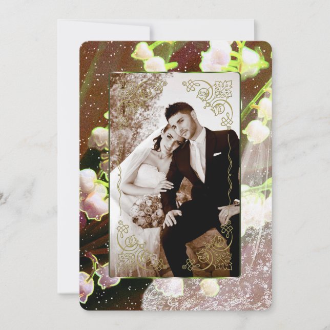 Lily Of The Valley ~ Bröllopsinbjudan Samling Inbjudningar (Framsida)