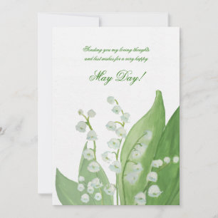 Lily of the Valley Card Kort