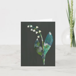 Lily of the Valley Card Tack Kort