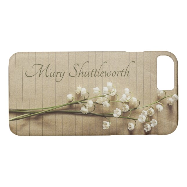 Lily of the Valley Case-Mate iPhone Skal (Baksida (horisontal))