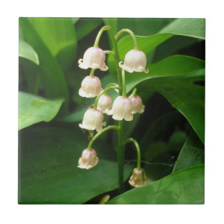 Lily of the Valley Ceramic Tile Kakelplatta