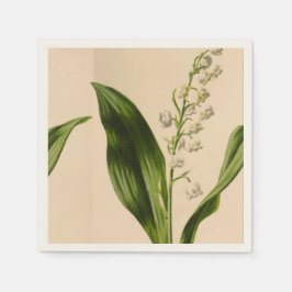 Lily of the Valley Ecru Napkins Pappersservett