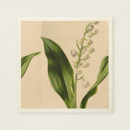 Lily of the Valley Ecru Napkins Pappersservett