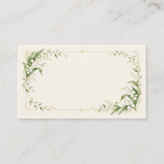 Lily of the Valley Enclosure Card Tilläggskort