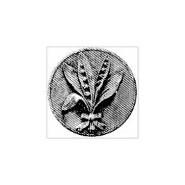 Lily of the Valley Engrave Stämpel