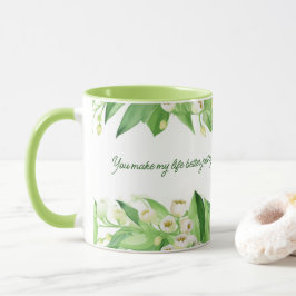 Lily of the Valley FLowers | Bidrag till Mamma | Mugg