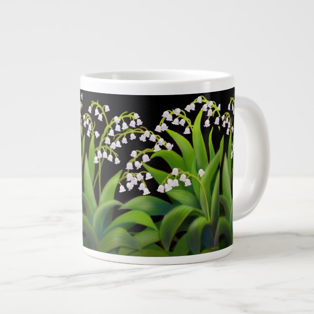 Lily of the Valley Garden Specialty Muggar Jumbo Mugg (Framsida höger)