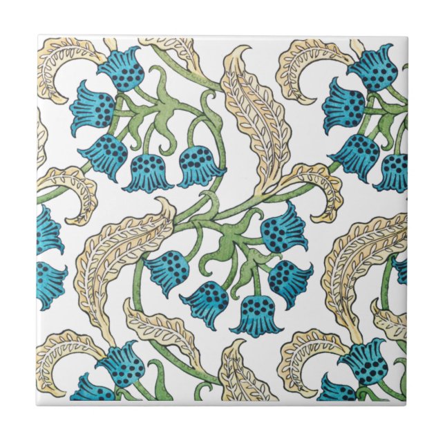 Lily of the Valley Garden Tile Kakelplatta (Framsidan)