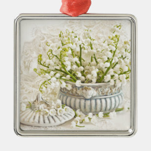Lily of the Valley Julgransprydnad Metall