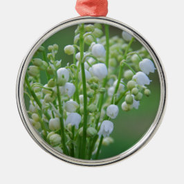Lily of the valley julgransprydnad metall
