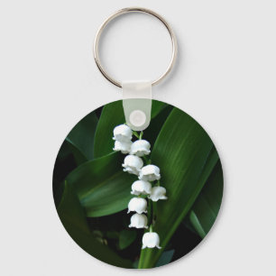 Lily of the Valley keychain Nyckelring