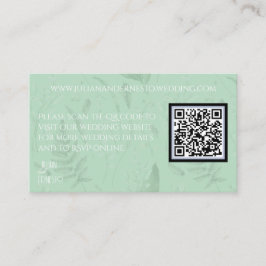 Lily of the Valley || Kod för mjuk Grönt QR Tilläggskort