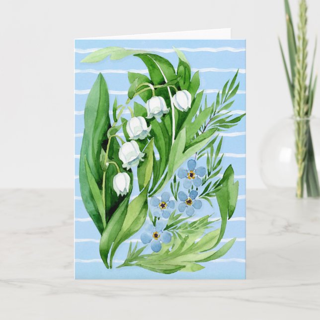 Lily of the Valley Kort (Framsida)