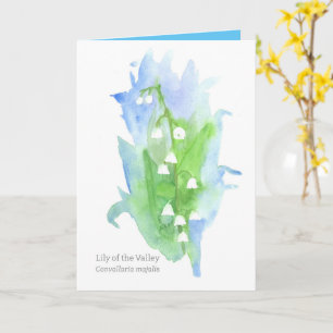 Lily of the Valley Language of Flowers Kort