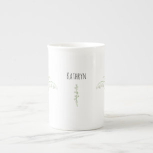 Lily of the Valley May Birth Flower Benporslin Mugg
