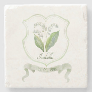 Lily of the Valley May Birth Flower Stenunderlägg