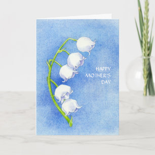 Lily of the Valley Mors dag Card Kort