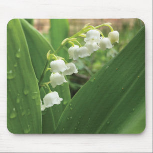 Lily of the Valley Mousepad Musmatta