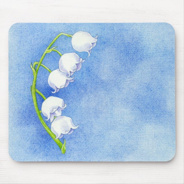 Lily of the Valley Mousepad Musmatta (Framsidan)