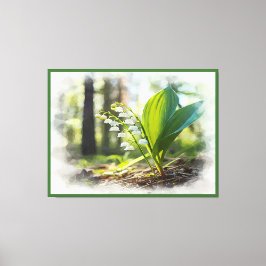 Lily of the valley National Flower Finland | Canvastryck