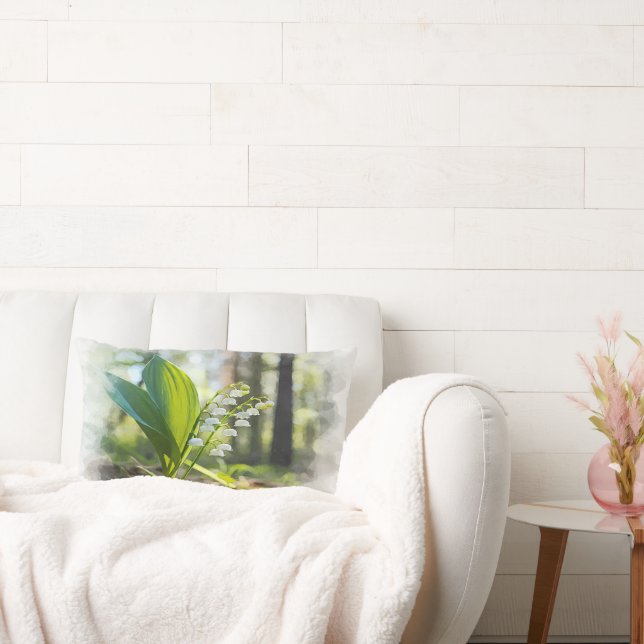 Lily of the valley National Flower Finland | Lumbarkudde (Soffa)