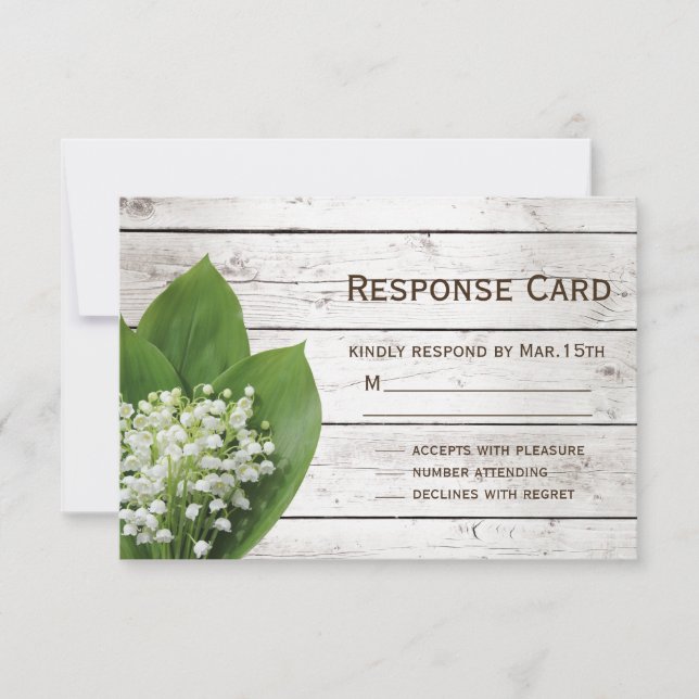Lily of the Valley OSA ladboard Kort (Framsida)
