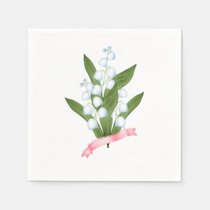 Lily of the valley pappersservett