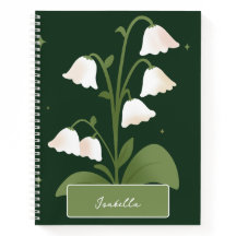 Lily of the Valley Personlig Spiral Notebook