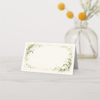 Lily of the Valley Place Card Placeringskort