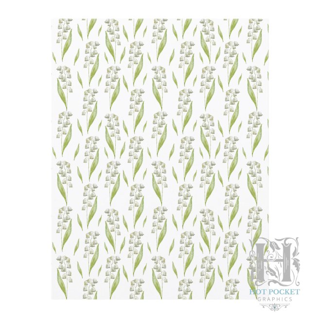 Lily of the Valley Scrapbook Papper (Skapare uppladdad)