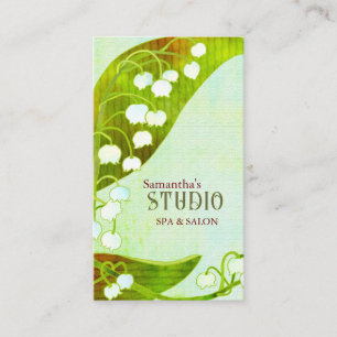 Lily of the Valley Spa & Salon Visitkort