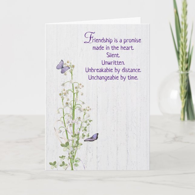 Lily of the Valley Tack for Friend Kort (Framsida)