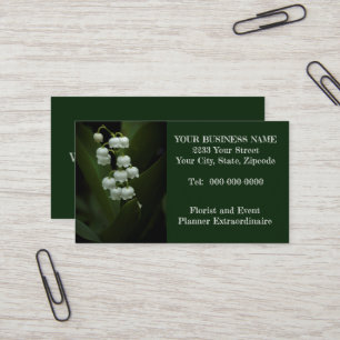 Lily of the Valley Visitkort