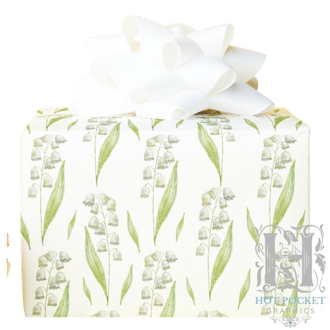 Lily of the Valley Wrapping Papper Presentpapper (Skapare uppladdad)