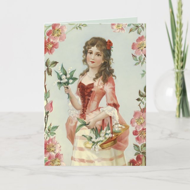 Lily of the Vally Maiden Kort (Framsida)